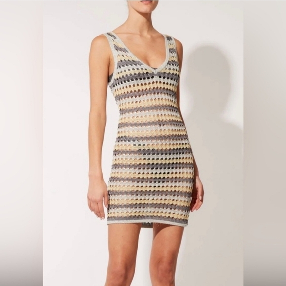 New Solid & Striped Lalo Knit Tunic Swim Cover Beach Cover-Up NWT - Picture 7 of 13